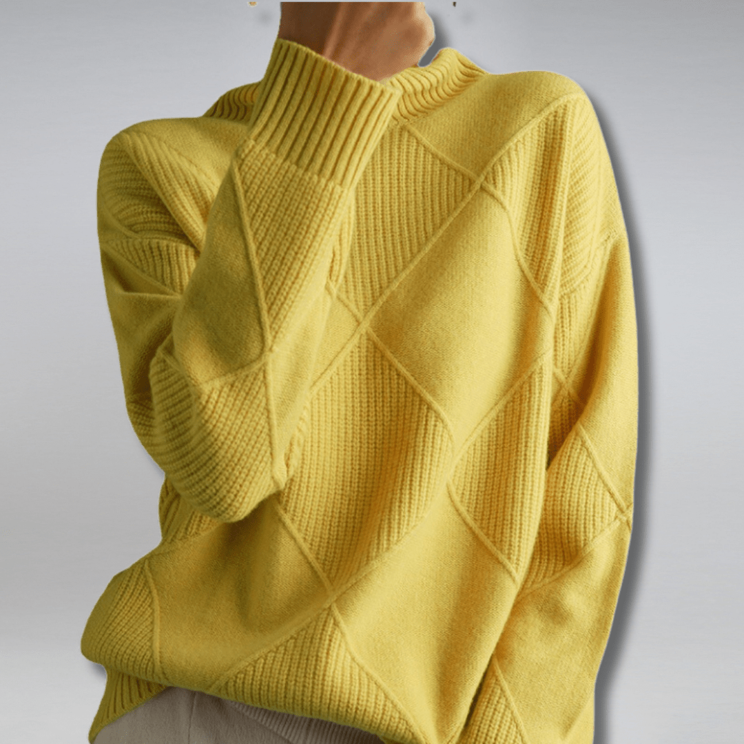 AMELINE | SOFT TURTLENECK SWEATER