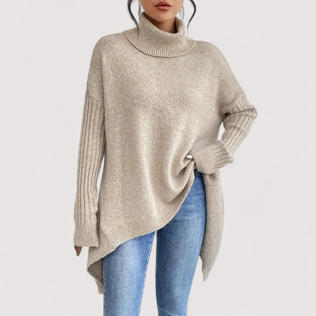 FENELLA | LONG TURTLENECK SWEATER