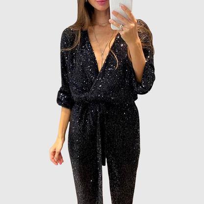 ARALYN | SPARKLING PARTY JUMPSUIT