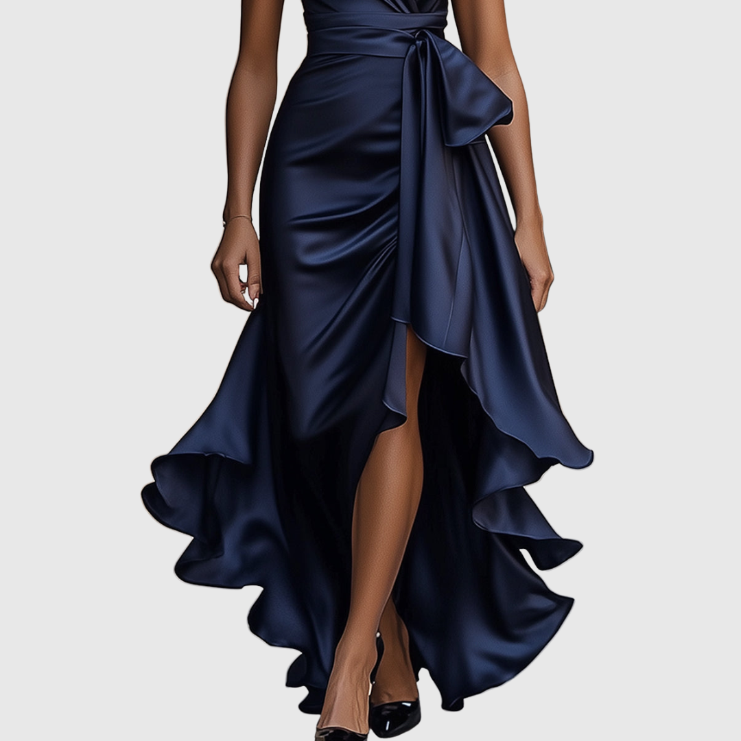 AMELYA | EVENING WRAP MAXI DRESS