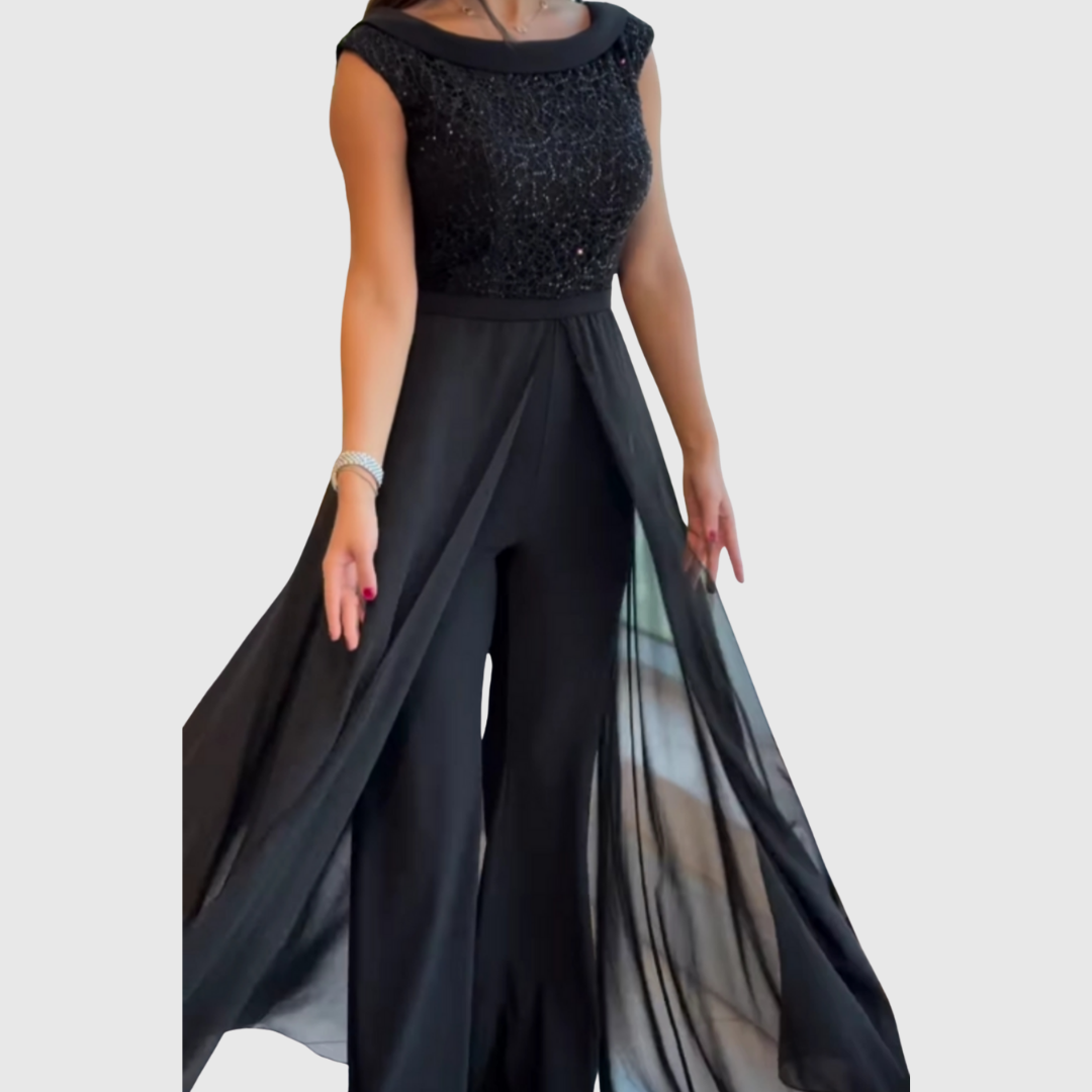 LILIANE | SLEEVELESS PARTY JUMPSUIT