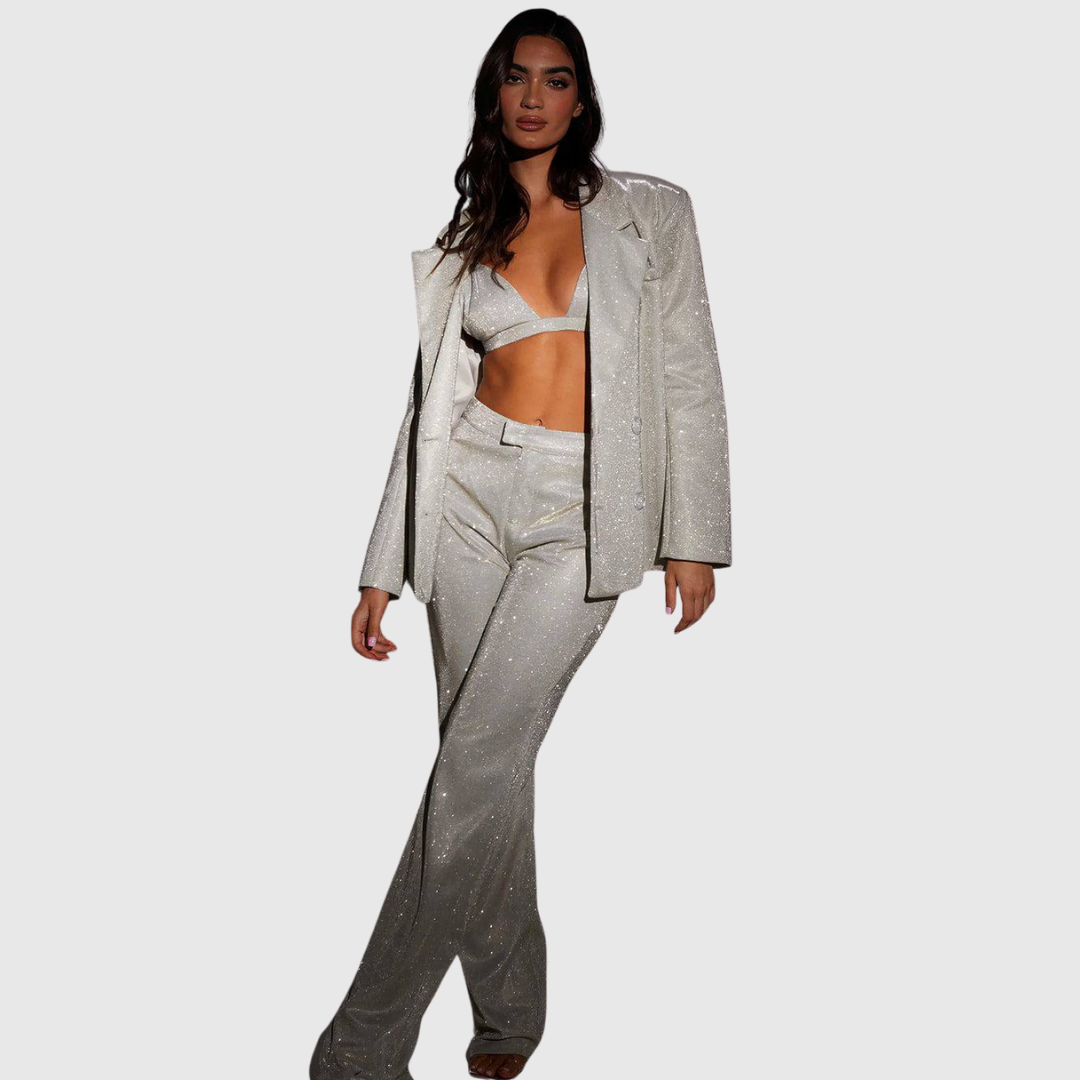 DELPHINE | LUXURY GLITTER SET – THREE PIECE