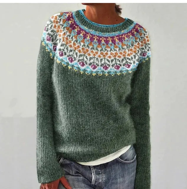 AURIELLE | VINTAGE KNIT SWEATER