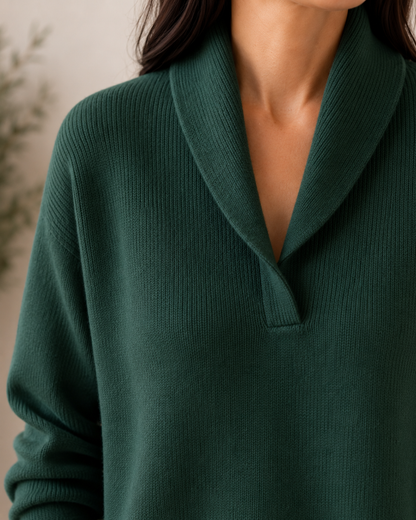 Clarissa | V-Neck Knit Sweater