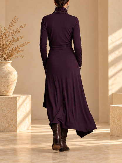 Genevieve | The Turtleneck Maxi