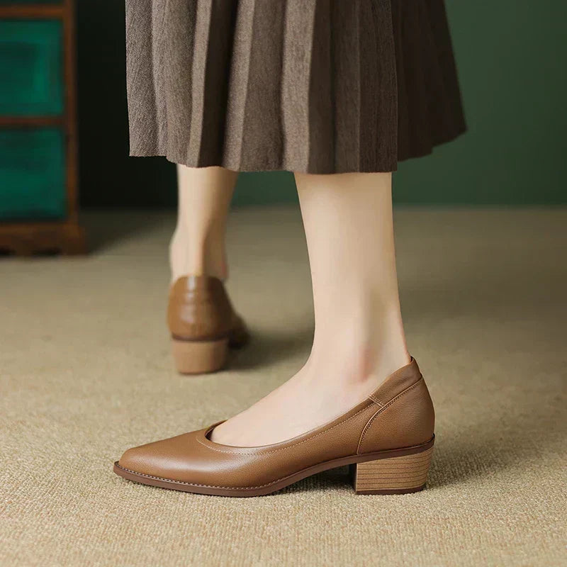 MICHELA | GRACEFUL MID-HEELED SHOES