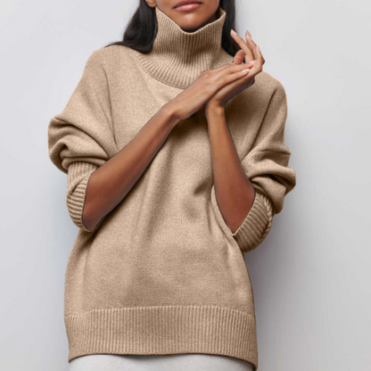 HARRIET - KNITTED TURTLENECK JUMPER