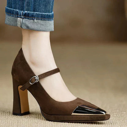 Orvanna | Elegant Leather Mary Janes