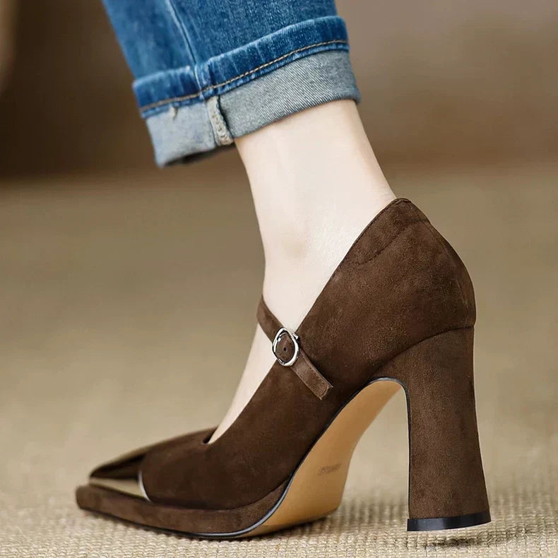 Orvanna | Elegant Leather Mary Janes