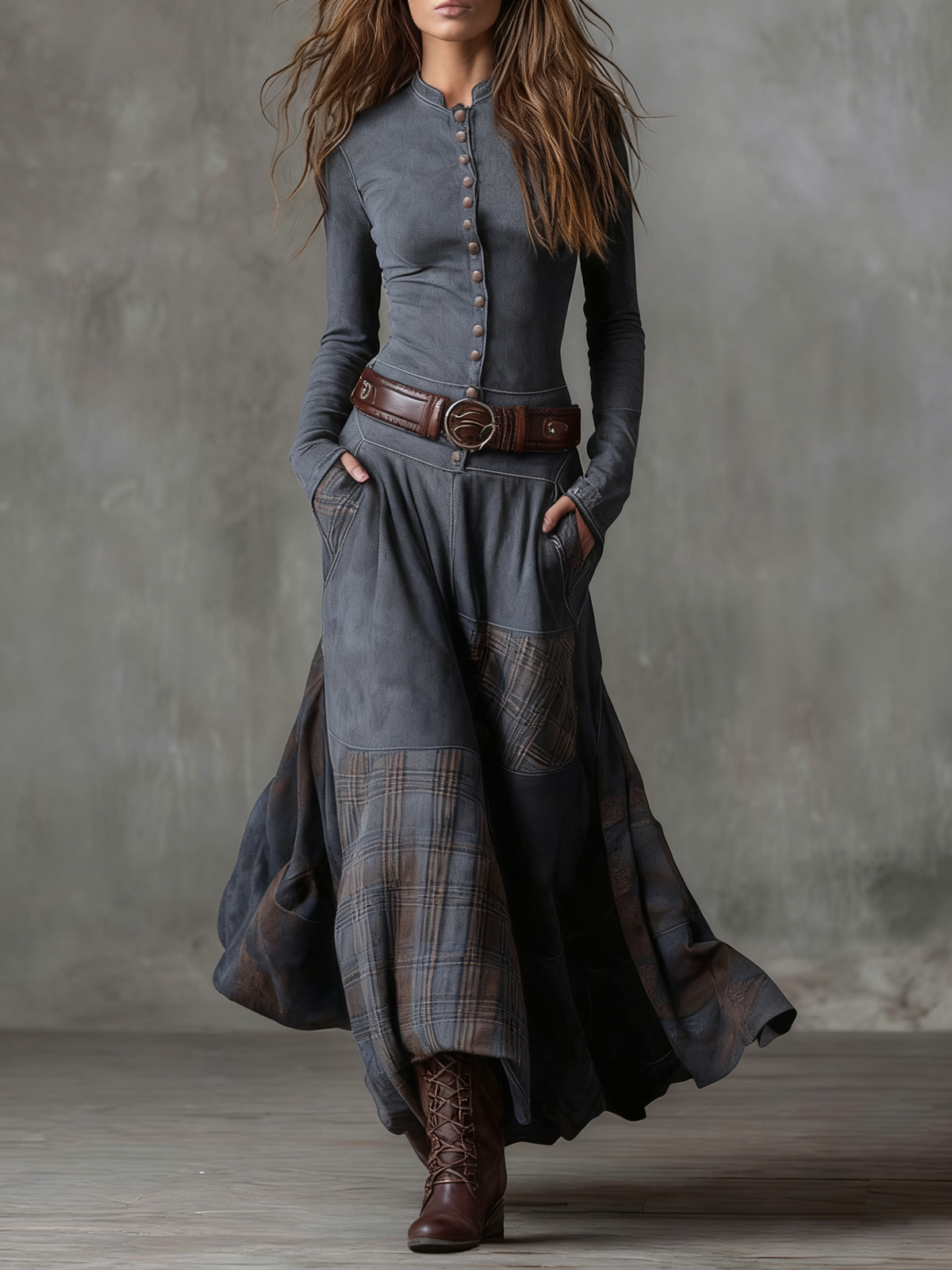 Emily | Belted Dress