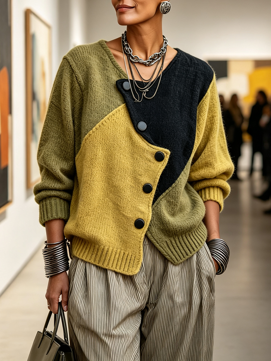 Weston | Colour-Block Jumper