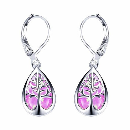 TREE OF LIFE GOLD EARRINGS